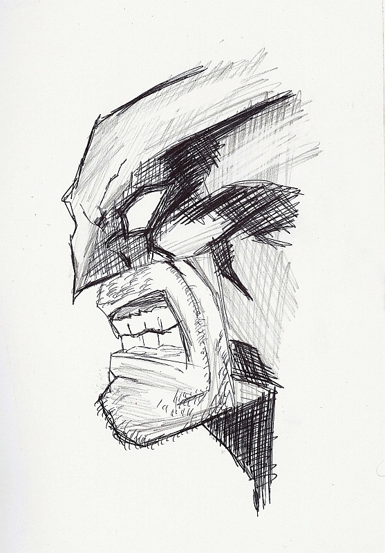 557x800 Wolverine - Wolverine Sketch
