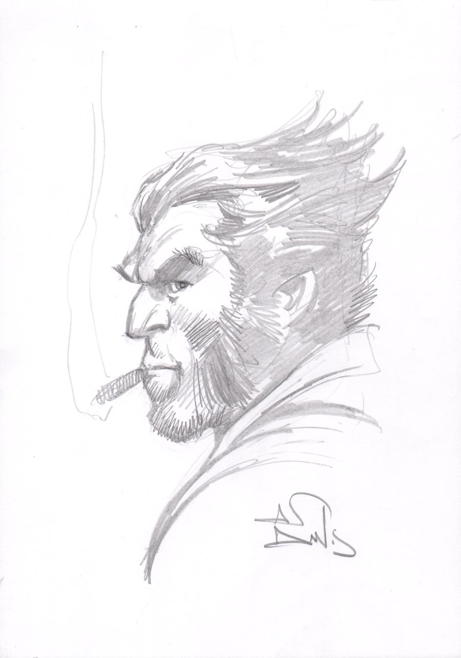 Wolverine Sketch Art At Paintingvalley.com 