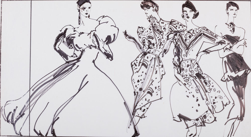 1000x546 Why Fashion Illustration Is Ripe For A Revival The Study - Woman Fashion Sketch