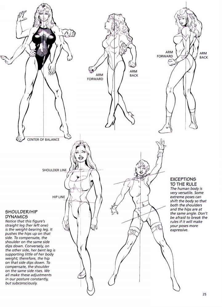 721x995 The Heroic Female Figure - Woman Figure Sketch