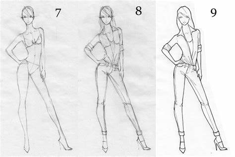 474x316 Figure Drawing Poses Standing. Woman Figure Sketch Standing - Woman Figure Sketch