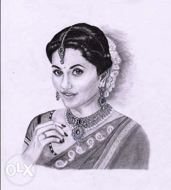 553x617 Woman Portrait Sketch - Woman Portrait Sketch