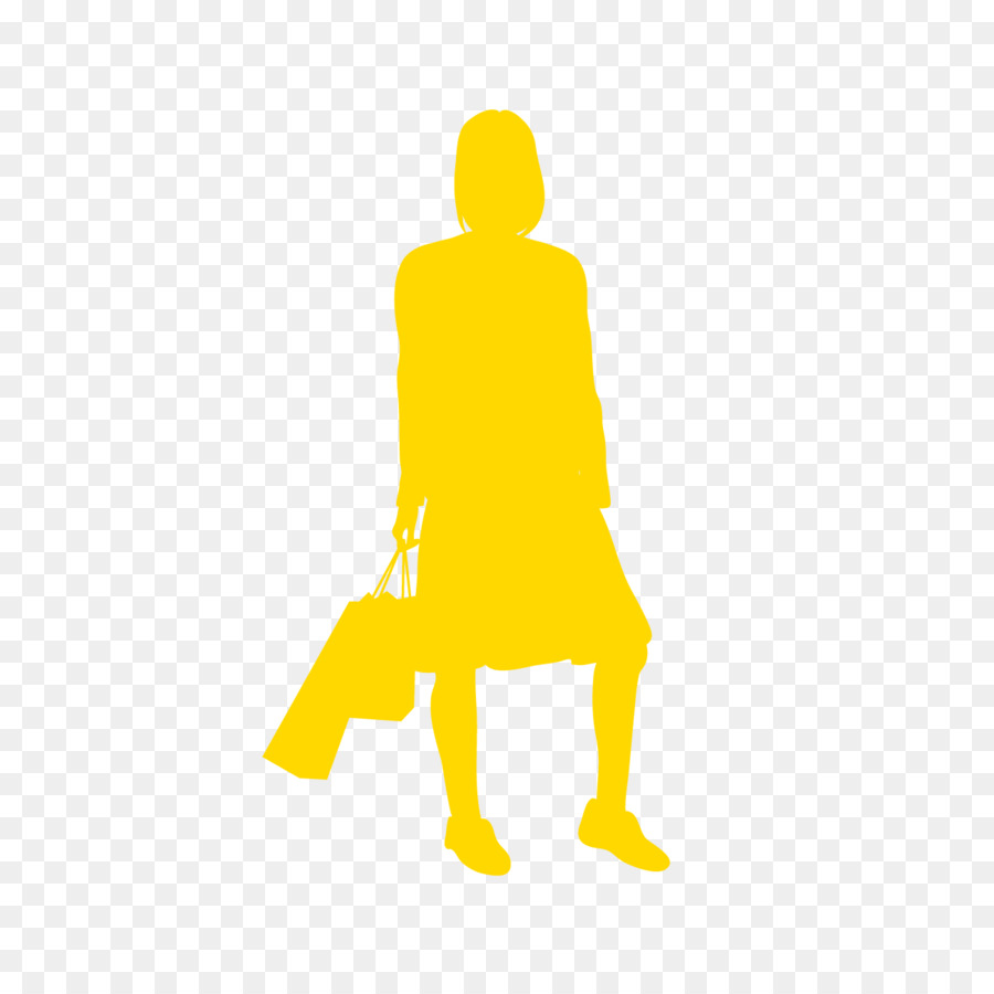 900x900 Silhouette Drawing - Woman Silhouette Sketch