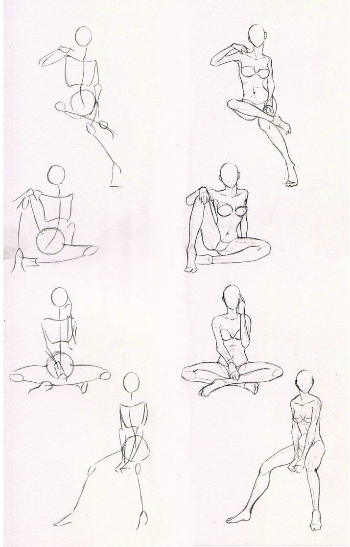 715x1116 Sketches 29 - Woman Sitting Sketch
