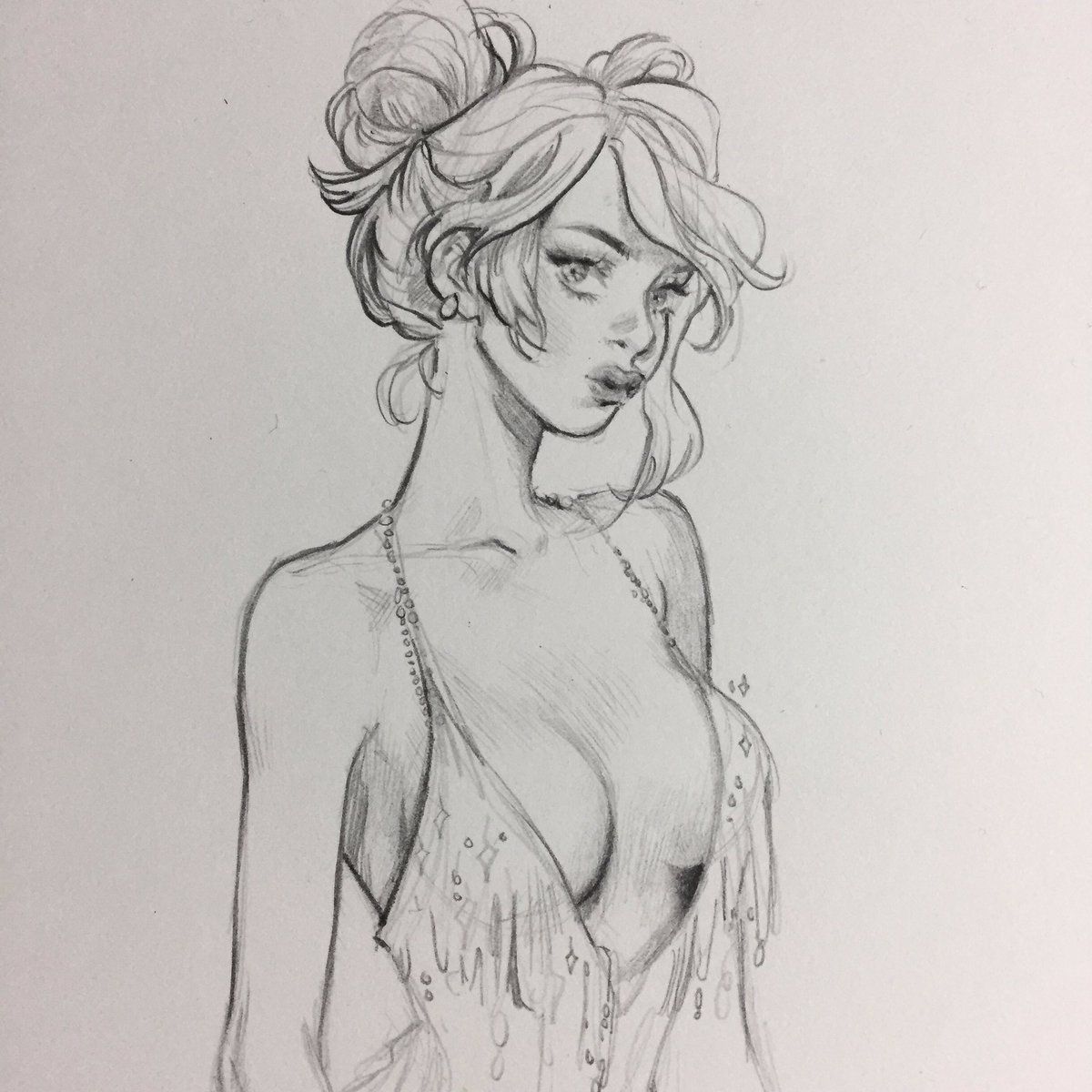 Woman Sketch Art