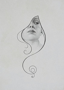 212x300 Women Drawings Fine Art America - Woman Sketch Art