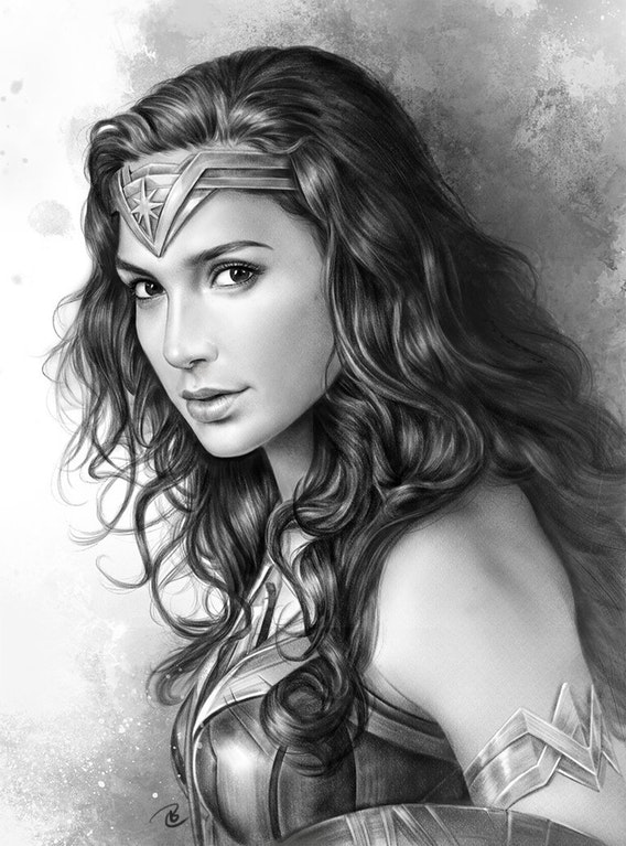 568x767 Fan Art] Wonder Woman Sketch By Johnlaw82 Comicbooks - Wonder Sketch