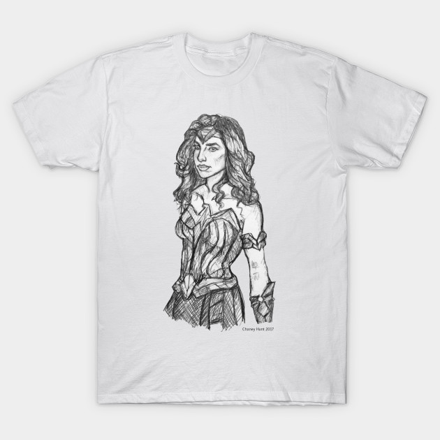 630x630 Wonder Woman Sketch - Wonder Sketch