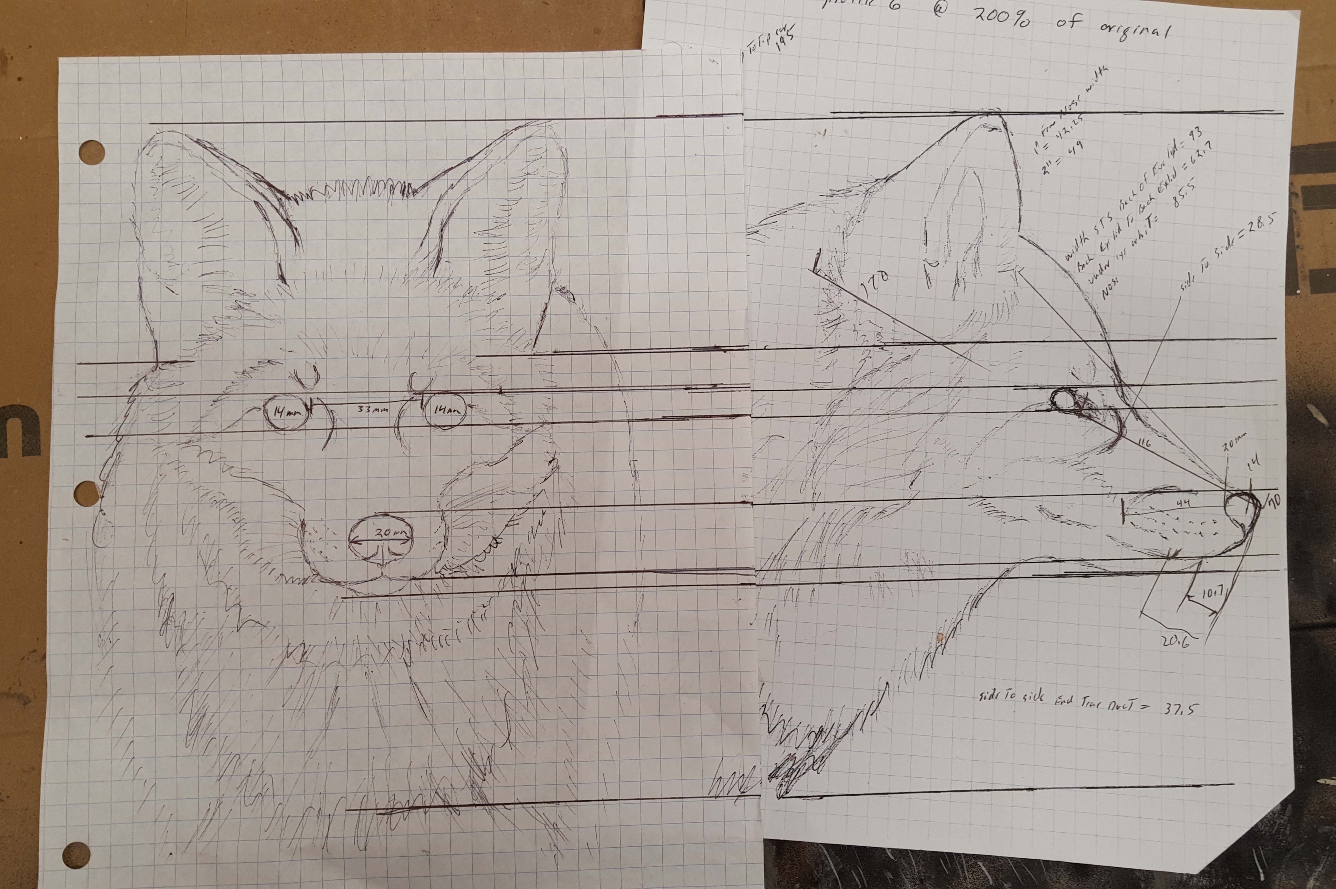 4488x2988 How To Steps For Sculpting A Red Fox Bust From Clay And Wood. - Wood Carving Sketches