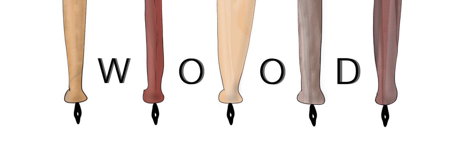 1600x487 How To Draw Wood Textures Concepts Medium - Wood Grain Sketch