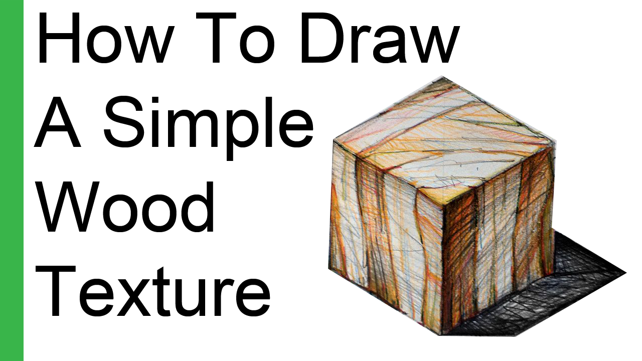 1280x720 How To Draw A Simple Wood Texture Arch - Wood Texture Sketch