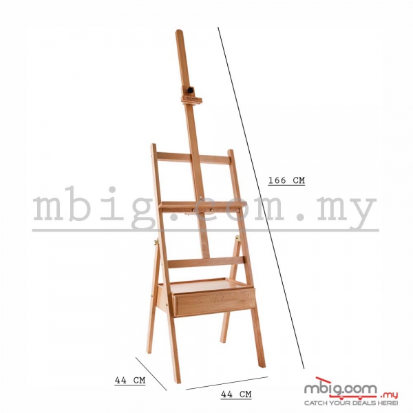 600x600 Premium Wooden Table Easel With Sketch Box - Wooden Table Sketch