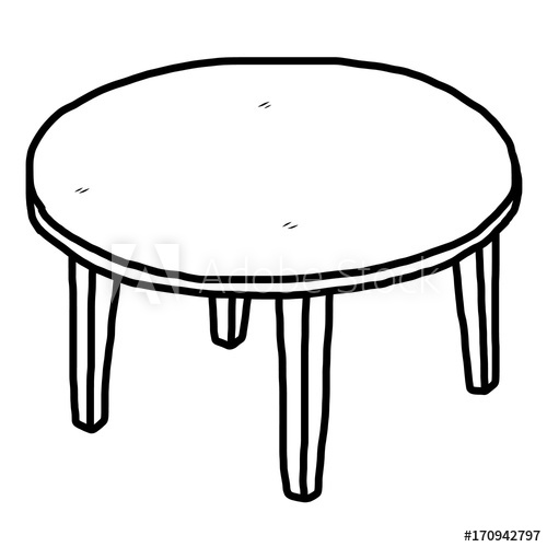 Wooden Table Sketch at Explore collection of