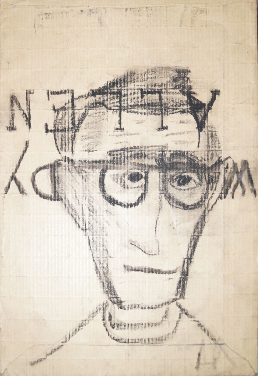 824x1200 Woody Allen (Peintre Amaury) - Woody Allen Sketch