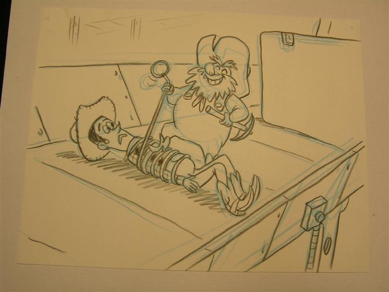 800x600 Toy Story 2 - Woody Sketch