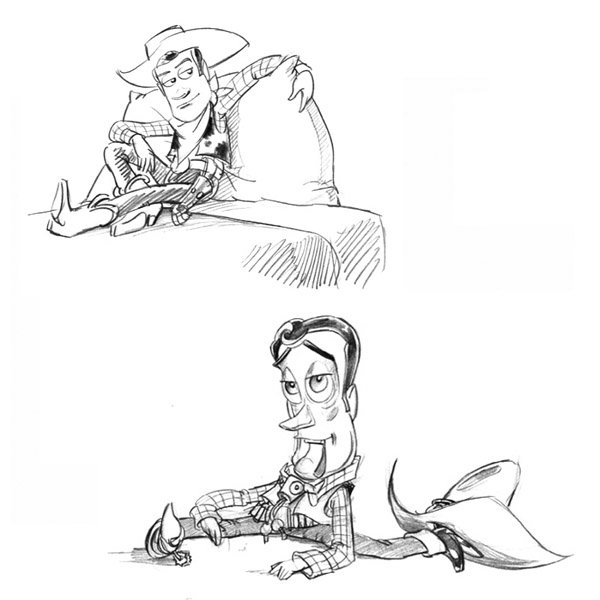 600x600 Toy Story Art Amp Making Of The Animated Film Pixar Talk - Woody Toy Story Sketch