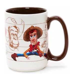 282x300 Disney Toy Story Coffee Mug Woody Sketch Collection Pixar New Ebay - Woody Toy Story Sketch
