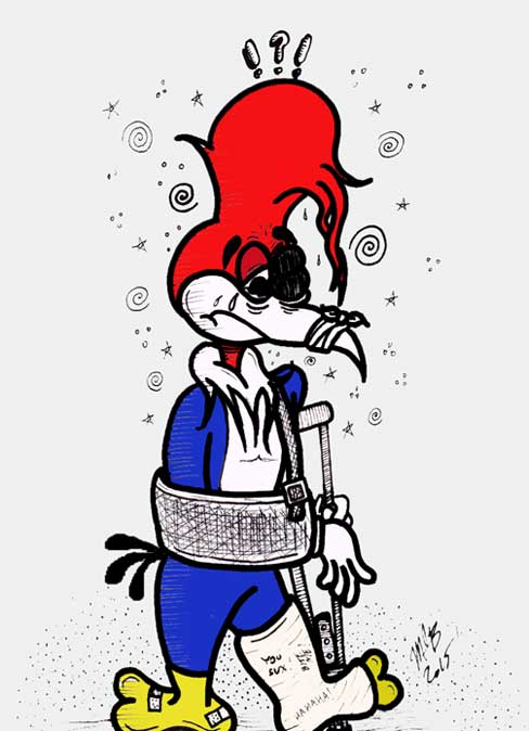 488x674 Sketch Lottery! Woody Woodpecker - Woody Woodpecker Sketch