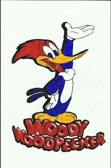 357x540 Woody A Sketch By Me.. - Woody Woodpecker Sketch