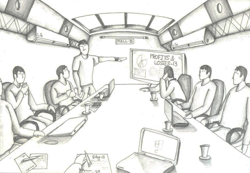 984x684 Work Drawing, Pencil, Sketch, Colorful, Realistic Art Images - Work Sketch