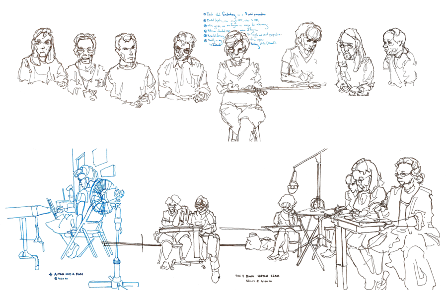 900x585 Quick Sketch Workshop (Classroom) By Ziinyu - Workshop Sketch