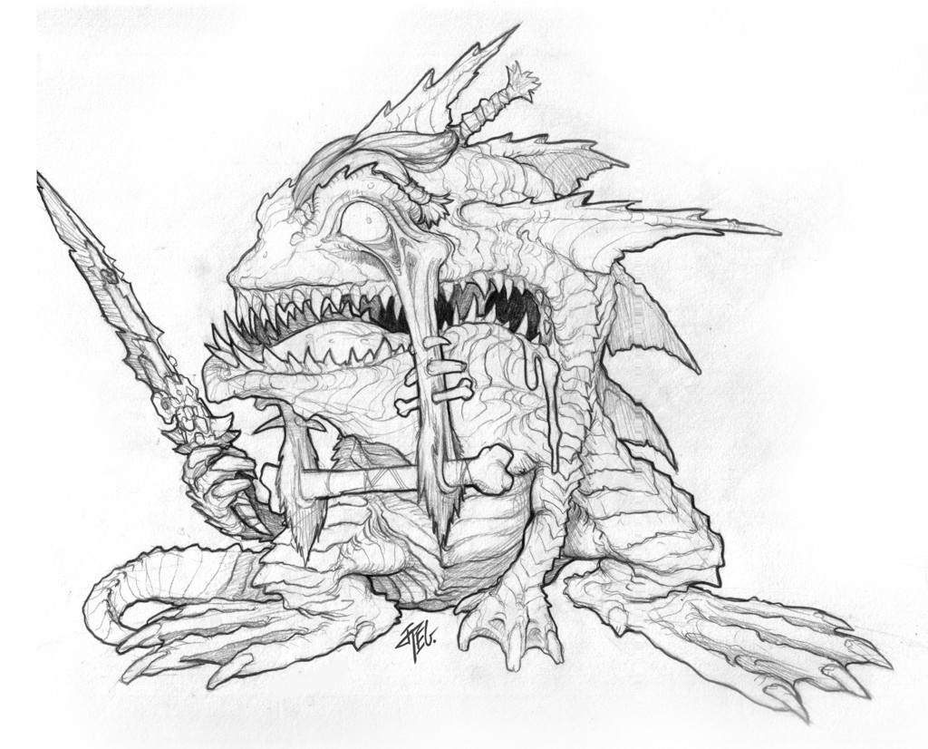1024x826 Old Models Update - World Of Warcraft Sketches