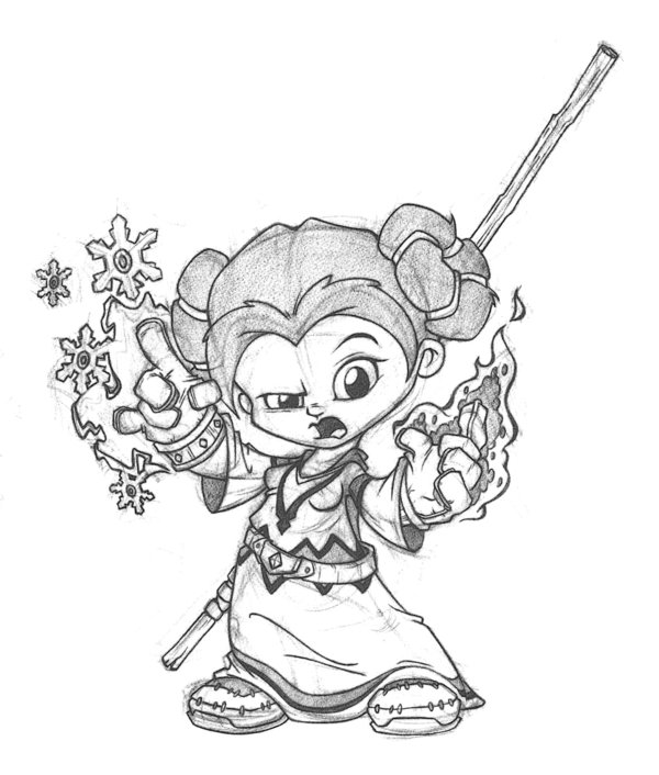 600x706 Wow Sketch By Sshhr1274 - World Of Warcraft Sketches