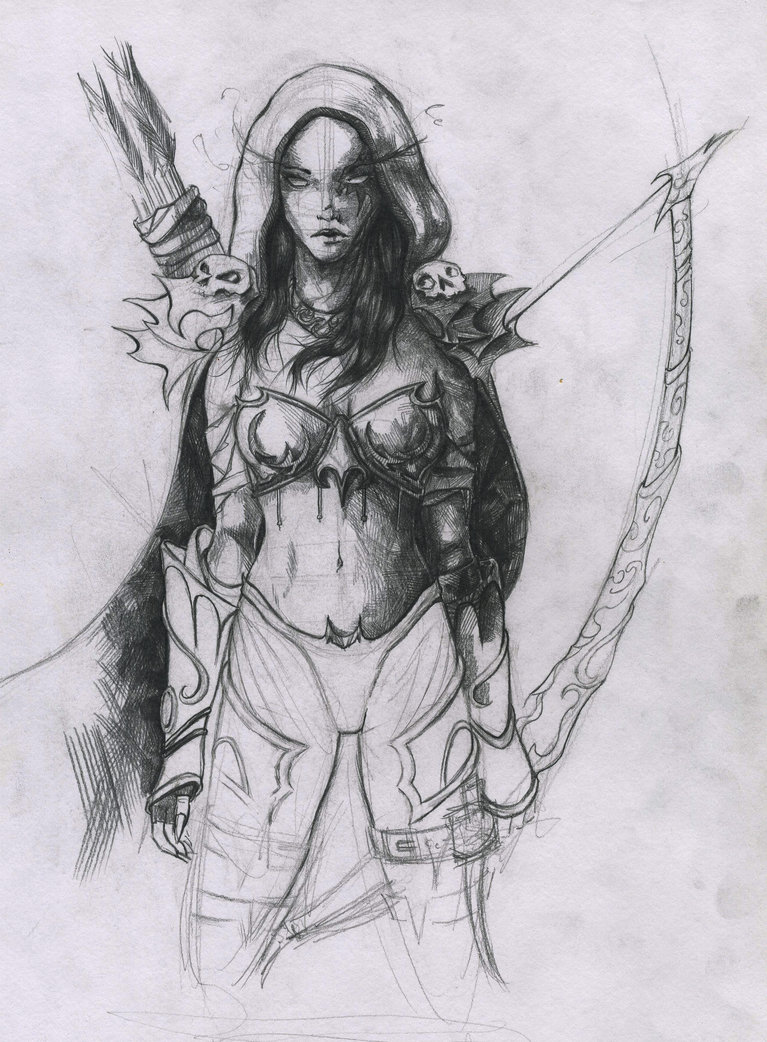 767x1042 World Of Warcraft Sketch By Ahmetcankahraman - World Of Warcraft Sketches