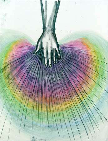 346x450 World Peace Forum Center For Touch Drawing - World Peace Sketch