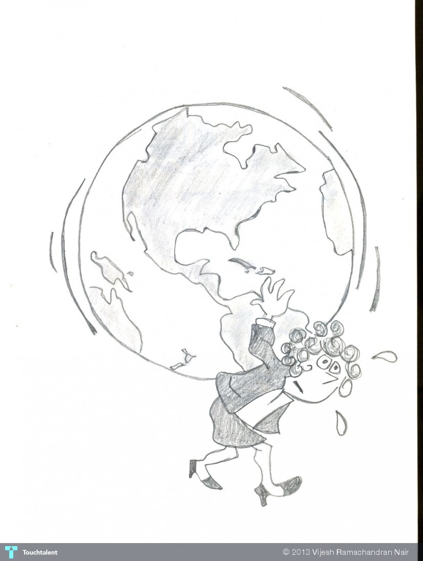 825x1095 Worldpeace Touchtalent - World Peace Sketch