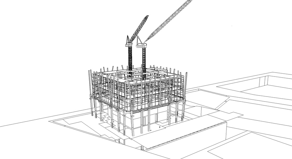 1024x559 One World Trade Center Sketch A Computer Generated Sketch - World Trade Center Sketch