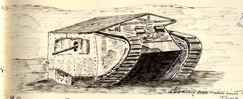 775x318 World War One - World War 1 Sketches