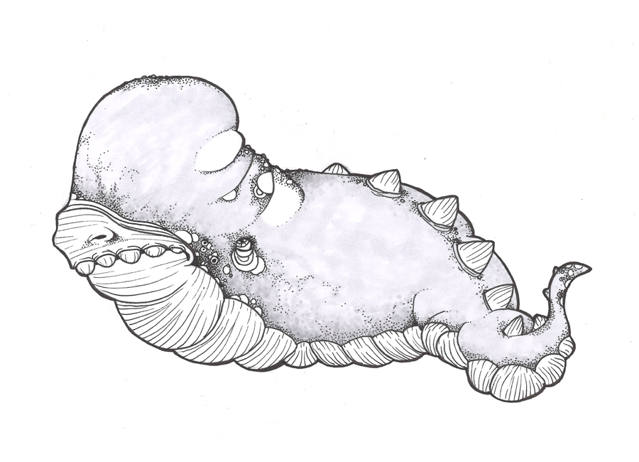 900x650 Markus Laakkonen Sketches - Worm Sketch