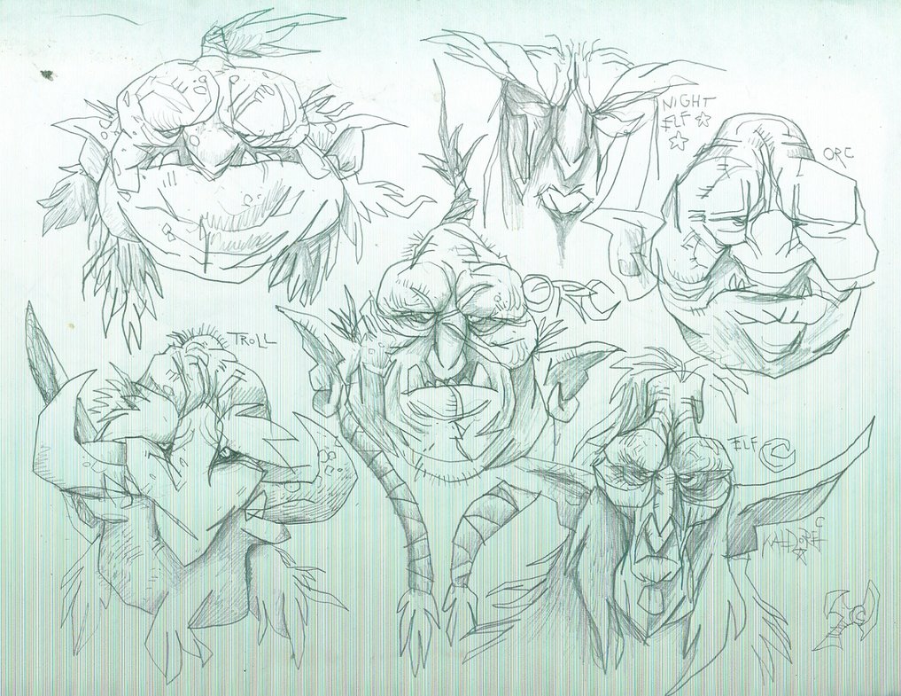 1017x785 Wow Fan Art Thread - Wow Sketch