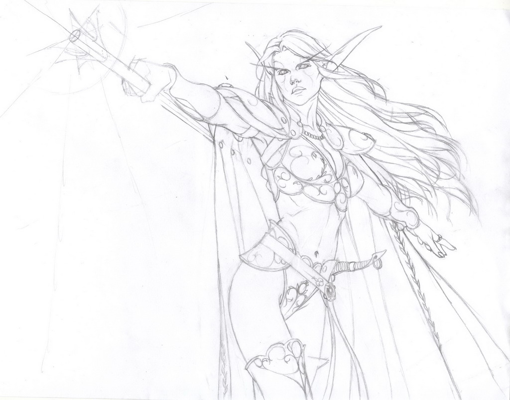 1024x804 Wow Sketch By Israllona - Wow Sketch