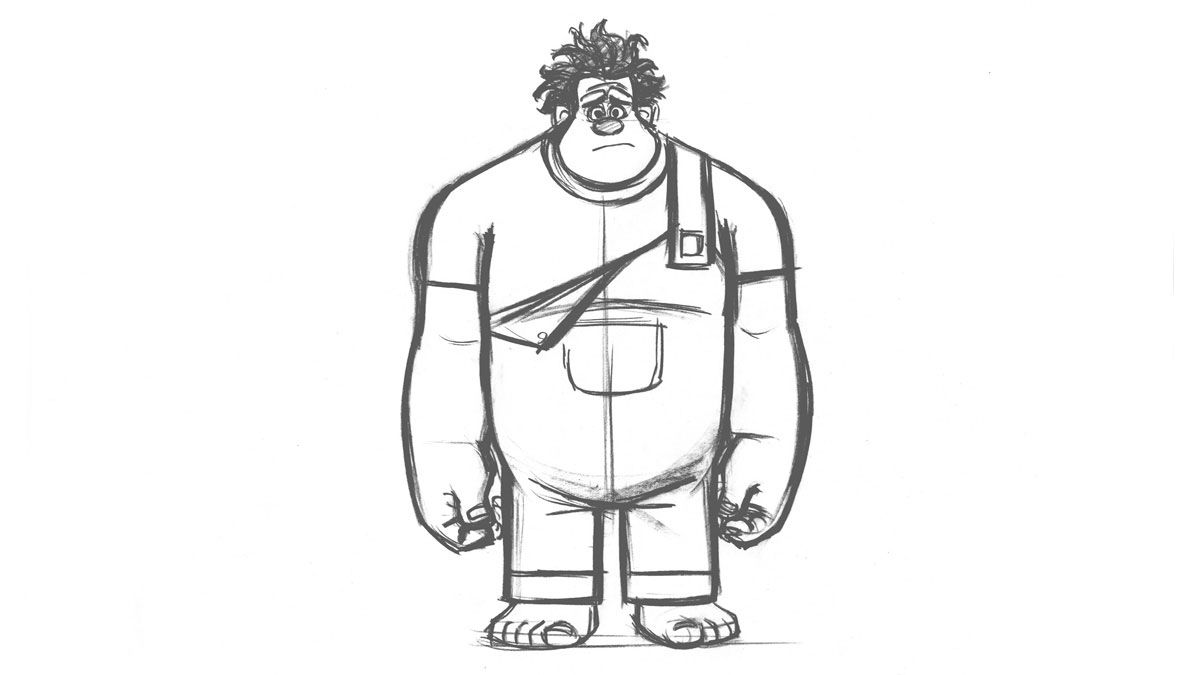 1200x675 Wreck It Ralph - Wreck It Ralph Sketch