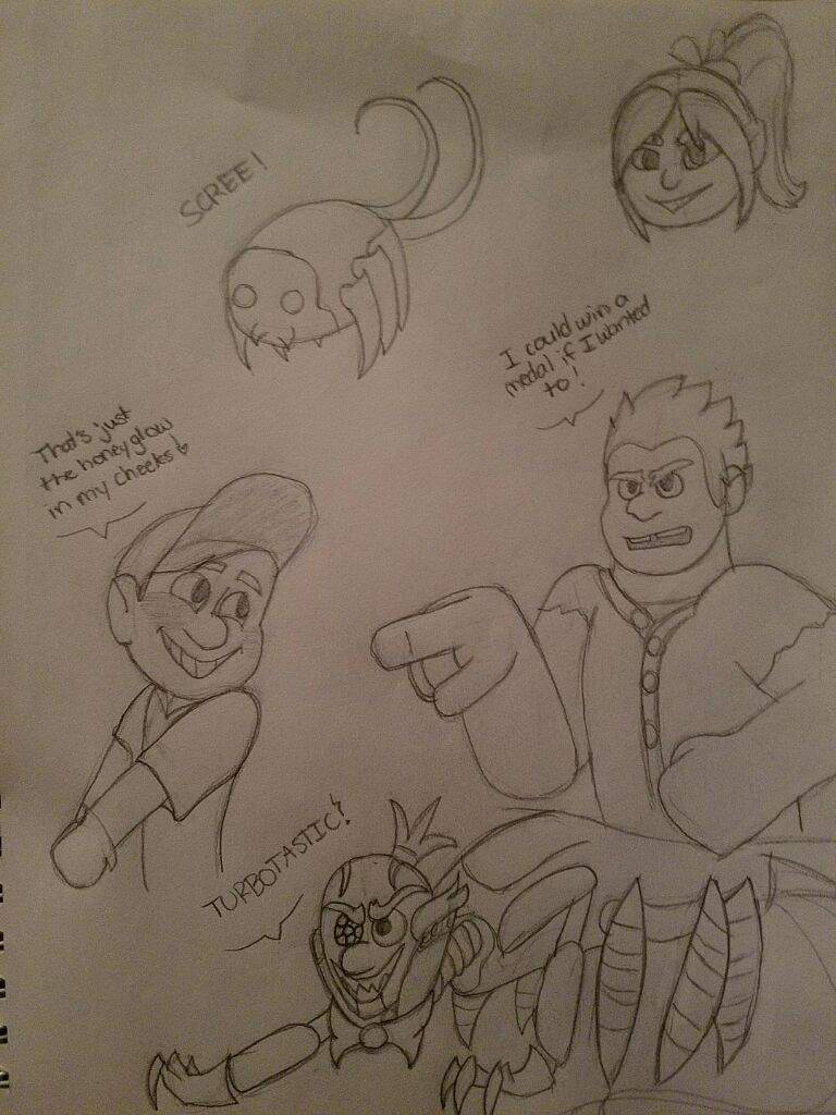 768x1024 Wreck It Ralph Sketches Animation Art + Map Amino - Wreck It Ralph Sketch