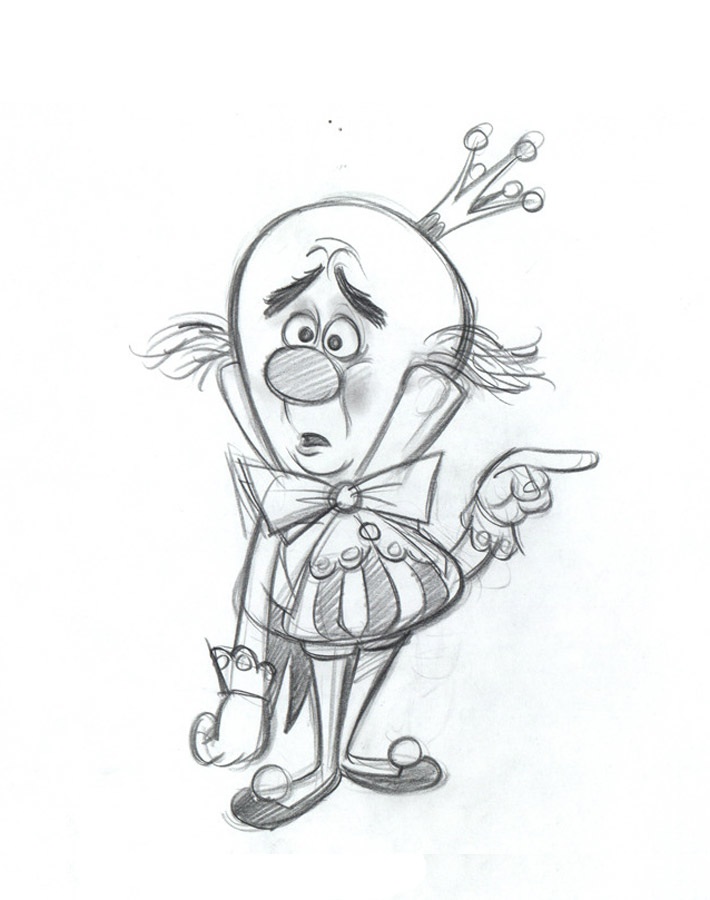 710x900 Image - Wreck It Ralph Sketch