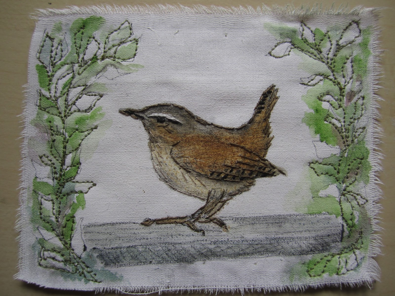 1600x1200 Louise Watson - Wren Sketch