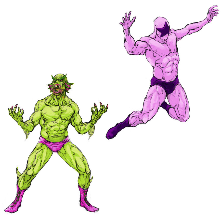 901x886 Nes Pro Wrestling Sketches By Dannycruz4 - Wrestling Sketches