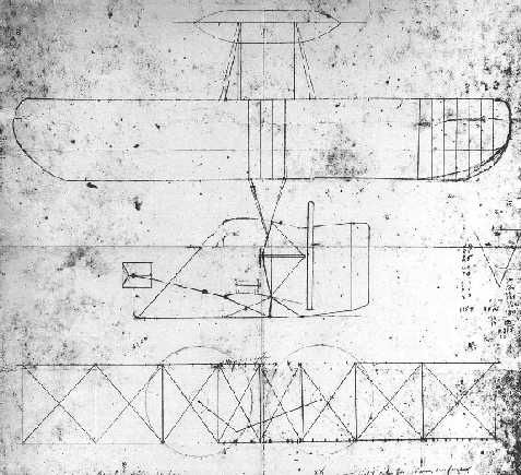 477x435 Could We Cover The Walls With Either The Blueprints Or Patent - Wright Brothers Sketches