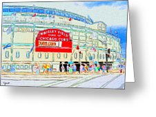 226x170 Wrigley Field Sketch Carry All Pouch For Sale By John Farr - Wrigley Field Sketch
