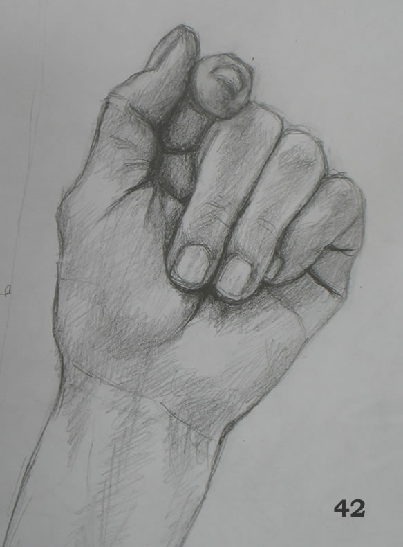 583x790 Hand Drawing Tutorials Demos Portrait Artist From Westchester - Wrist Sketch