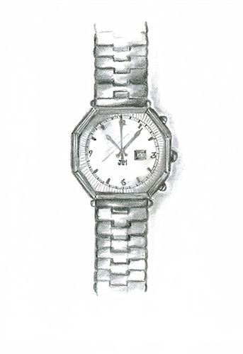343x500 Its About Time Joana Miranda Studio - Wrist Watch Sketch