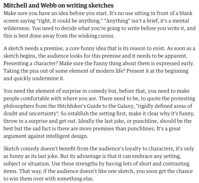 637x584 Advice On How To Write Comedy From Two Of The Best And Most - Writing Comedy Sketches