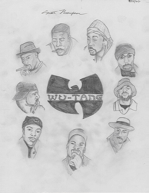 504x654 Wutang Clan - Wu Tang Sketch