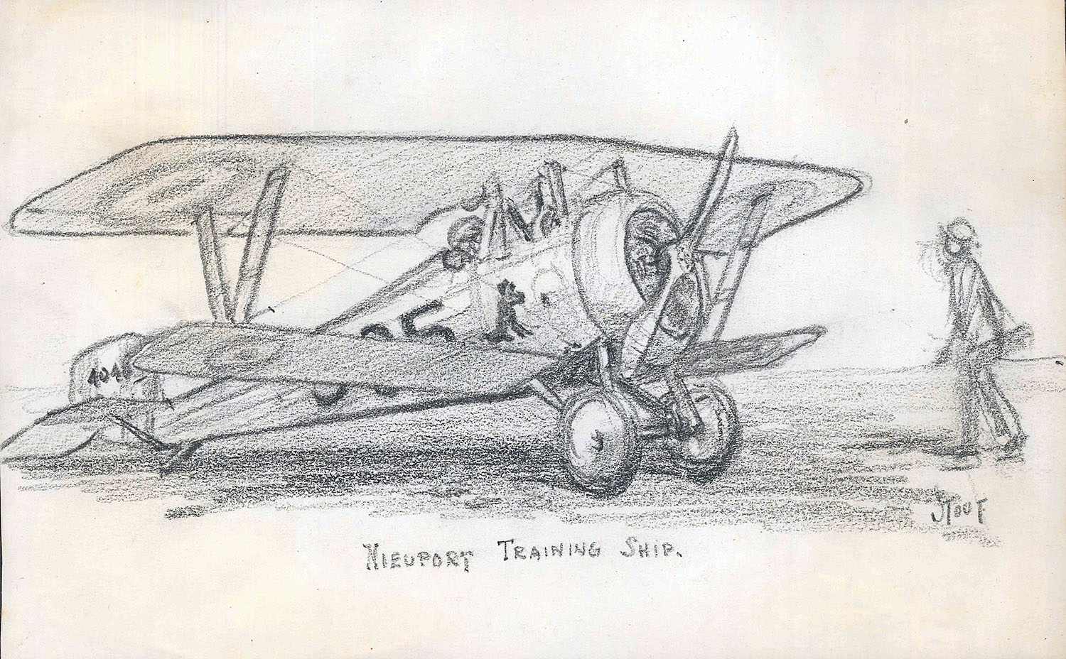 1500x928 New Exhibition Debuts! Sketching The Skies Penrose Vass Stout - Ww1 Sketches