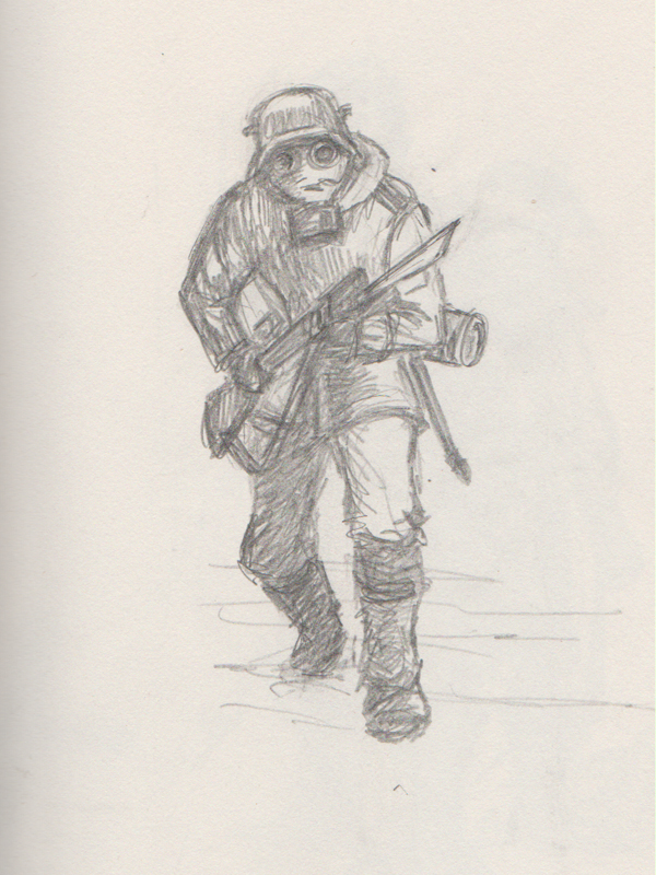 600x800 Ww1 Sketches Based On Charleys War By Joe Colquhoun And Pat Mills - Ww1 Sketches