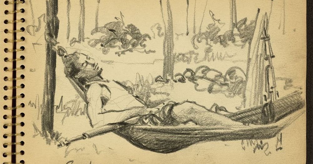 1000x525 From The Sketchbook Of A World War 2 Soldier Amusing Planet - Ww2 Sketches