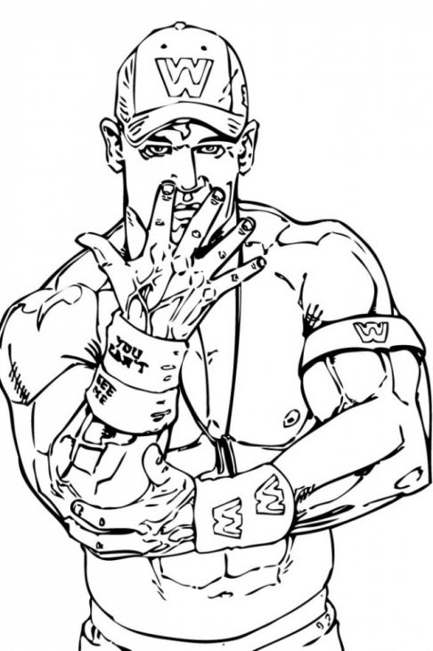 Wwe John Cena Sketch